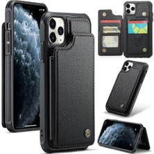 Bdt Shop IPhone 11 Pro Max Kickstand Pu Deri Rfıd Ince Için Caseme Cüzdan Kılıf (Yurt Dışından)