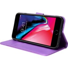 Bdt Shop IPhone 8 Için Kılıf Artı/7 Artı Kart Tutucu Kapak Kickstand Manyetik Cüzdan (Yurt Dışından)