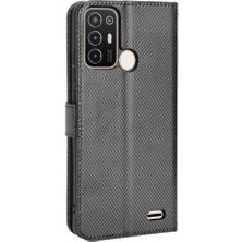 Bdt Shop Zte Blade Case Manyetik Cüzdan Kapak Kart Tutucu Kickstand Için Kılıf (Yurt Dışından)