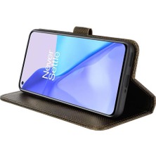 Bdt Shop Oneplus 9 Kickstand Kapak Manyetik Cüzdan Kart Tutucu Için Kılıf (Yurt Dışından)