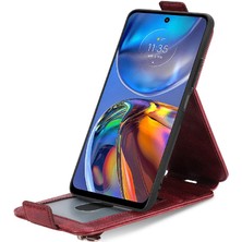 Bdt Shop Motorola Moto Moto Cüzdan Fonksiyonu Için Kılıf Kapak Kapak Moda Tasarımı (Yurt Dışından)