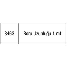 Metsan 3463 Üç Ayak Yükseklik Ayarlı Sehpa 1"         1 M