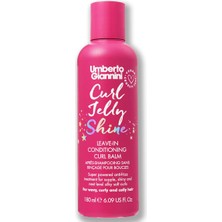 Umberto Giannini Curl Jelly Shine Balm Durulama Gerektirmeyen Saç Bakım Kremi 180 ML