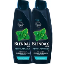 Blendax Erkekler Için Mentollü Şampuan 500 ml x 2 Adet