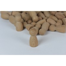 Ali Wooden Aliwooden 25 Li Waldorf Naturel Insan Figürü