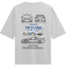 Woowoo Wear Nissan Skyline Oversize Unisex T-Shirt