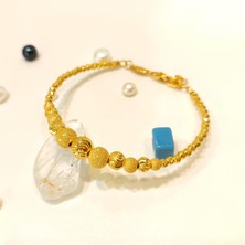 Dorika Toplu Kelepçe Bileklik 22 Ayar Altın Hd Videolu