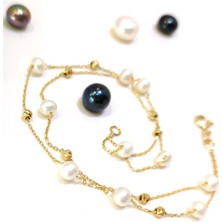 Inci Dorika Toplu Bileklik Künye 14 Ayar Altın Hd Videolu