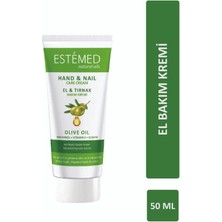 Estemed Zeytinyağlı Yenileyici El & Tırnak Bakım Kremi 50 ml