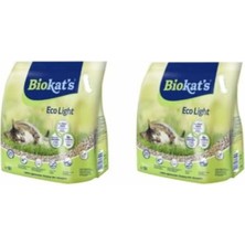 Biokat's Eco Light Pelet Kedi Kumu 5 Lt  2 Adet