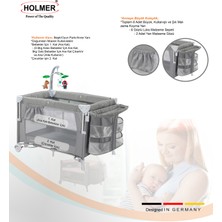 Holmer Maxi Comfort Coolstyle (Anne Yanı-Deluxe Kumaş) Premium Oyun Parkı/anne Yanı 70X110CM