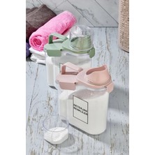 Unique Çok Fonksiyonlu Saklama Kabı Bakliyat Deterjan 1800ML