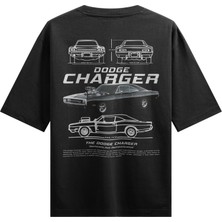 Woowoo Wear Dodge Charger Hızlı Ve Öfkeli Oversize Tshirt