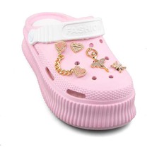 Twingo 312 Pembe Kadın Taşlı Terlik