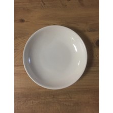 Bonna Porselen Iris White Serisi 6'lı 20 cm Yemek Tabağı