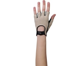 Pakra Maglia Kadın Parmaksız Deri Sürücü Eldiveni