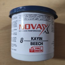 Novax Kayın Renk Ahşap Tamir Macunu 200 Gram Türk Malı 1 Adet