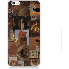 Teknomeg Apple Iphone 6 Plus Uyumlu Aşk ve Sevimli Objeler Desenli Silikon Kılıf