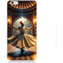 Teknomeg Apple Iphone 6 Uyumlu Mevlevi Semazen Desenli Silikon Kılıf