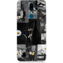 Teknomeg Vestel Venus V7 Uyumlu Papatya Aşkı Desenli Silikon Kılıf