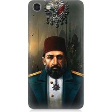 Teknomeg Vestel Venus V4UYUMLU 2. Abdulhamid Han Osdmanlı Padişahı Desenli Silikon Kılıf