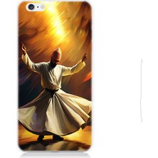 Teknomeg Apple Iphone 6 Uyumlu Semazen Yapan Mevlevi Desenli Silikon Kılıf