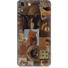 Teknomeg Vestel Venus V4UYUMLU Aşk ve Sevimli Objeler Desenli Silikon Kılıf