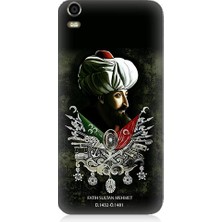 Teknomeg Vestel Venus V5 Uyumlu Fatih Sultan Mehmet Desenli Silikon Kılıf