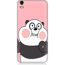 Teknomeg Vestel Venus V5 Uyumlu Sevimli Panda Desenli Silikon Kılıf