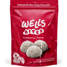 Wells Bites Probiyotikli Doğal Meyve Topları (Cranberry Cacao)