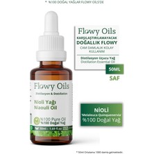 Flowy Oils Nioli Yağı Saf Sertifikalı %100 Doğal Bitkisel Uçucu Yağ Niaouli Essential Oil 50 ml