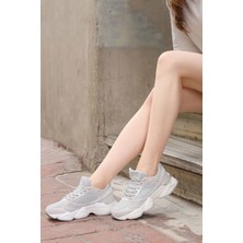 Jump 29903 Gri Kadın Sneaker Günlük Spor Ayakkabı