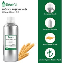 Etheloil Buğday Ruşeym Sabit Yağı - - 1 kg - %100 Saf ve Doğal Sabit Yağ