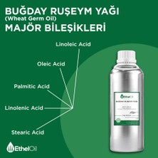 Etheloil Buğday Ruşeym Sabit Yağı - - 1 kg - %100 Saf ve Doğal Sabit Yağ