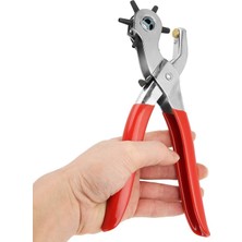 Microcase 6 Farklı Boyutta Kemer Delme Pensesi Kemer Delici Delik Açıcı Aparat AL4278