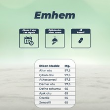 Emhem 90 Kapsül 650mg - Altın Otu Içeren Takviye Edici Gıda