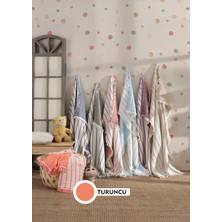 Luxtex 4 Katlı, Çift Taraf, 100 x 120 cm Pamuklu Bebek Müslin Örtü, Çok Amaçlı Bebek Battaniyesi