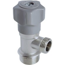 Kalde Gri Volanlı Taharet Ara Musluğu - 10'lu Paket - 3/8"-1/2"