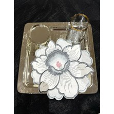 Nur Homing Lotus Kokteyl Peçete Gri