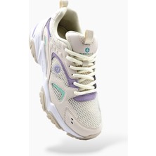 Hammer Jack Dareo Memory Foam Bej Renk Kadın Yürüyüş Sneaker Spor Ayakkabı H24034Z