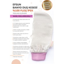 Banyo Duş Kesesi Peeling Eldiveni %100 Floş Ipek Kadınlar Için, Premium Kese, Hamam Kesesi,pembe