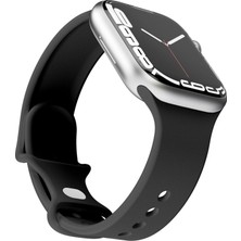 Vonmahlen Silikon Loop 42 mm / 44 mm / 45 mm / 49 mm Siyah
