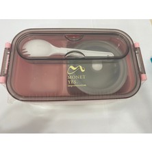 Vagonlife Vgn XC-465- 1500 ml Çelik Lunch Box (Yemek Kabı / Pembe)