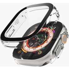 Vonmahlen Apple Watch Ultra 1/2 Için 49MM Koruyucu Kapak - Şeffaf