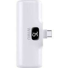 Wiwu WI-P017 Capsule Serisi Type-C Portlu Powerbank