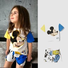 Lolipop Kids Store Mickey Mause Unisex Şortlu Takım