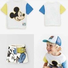 Lolipop Kids Store Mickey Mause Unisex Şortlu Takım