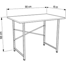 VayLife Dekoratif Çalışma Masası 60X90