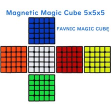 LRS Store 5X5X5  Küp Magic Cube Sihirli Zeka Küpü Sabır Küpü Yüksek Kalite 5 Li Rubik Küp