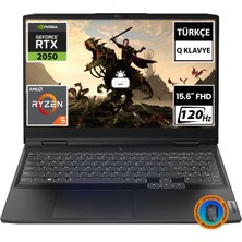 Lenovo Ideapad Gaming 3 82SB00SBTX03 Ryzen5 7535HS 16GB 512SSD RTX2050 15.6" Fullhd Freedos Taşınabilir BILGISAYAR-CNT004